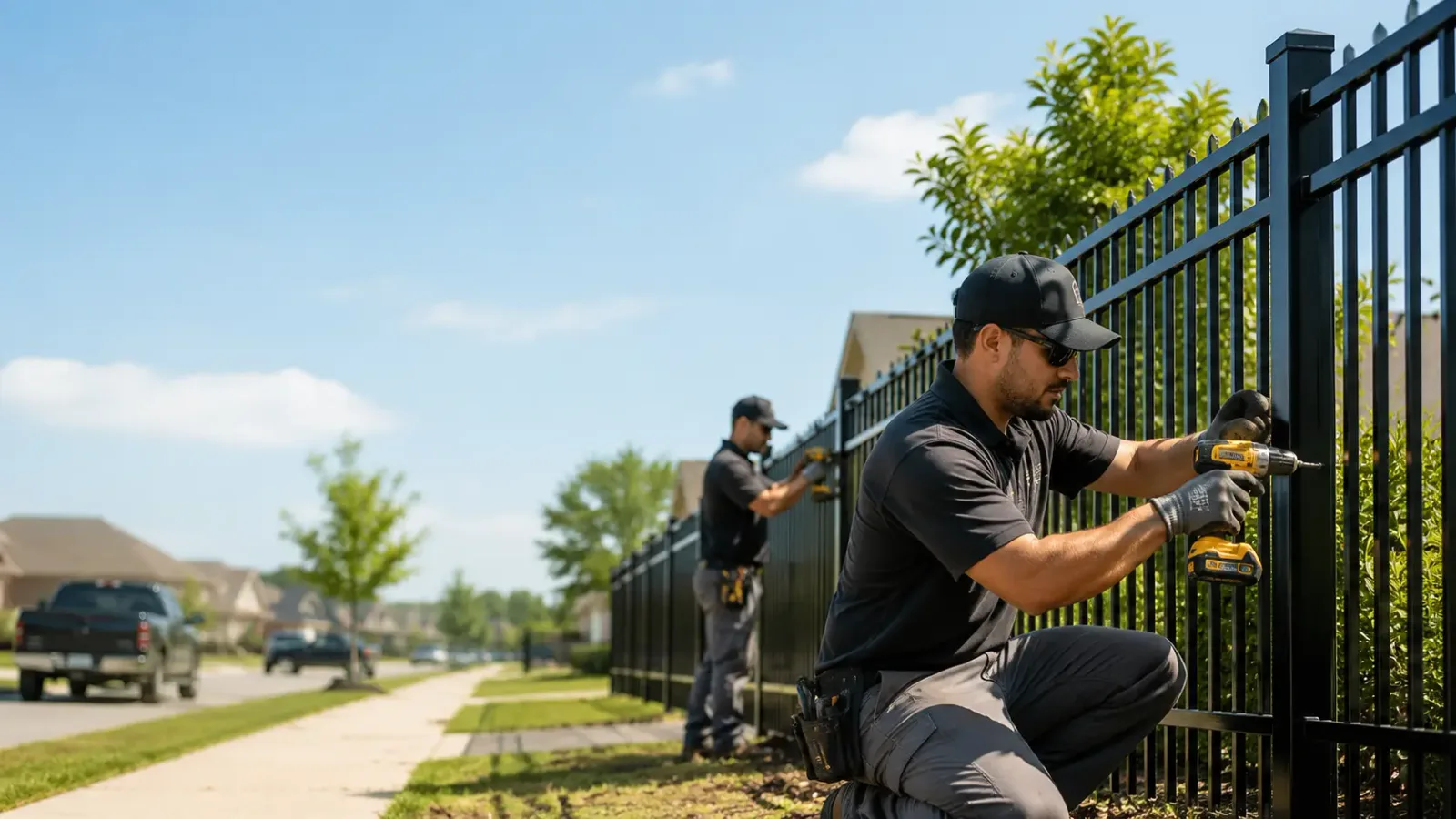 Metal Fence Installation in Nevada, IA